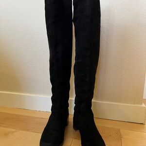 Stuart Weitzman Black Over-the-Knee Boots
